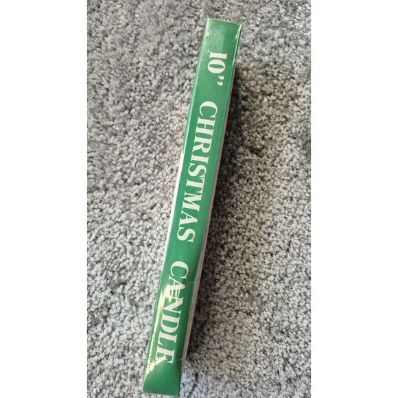 vintage 2 new in‎ box snowflake 12 " candles of Santa figure never opened - Picture 4 of 5